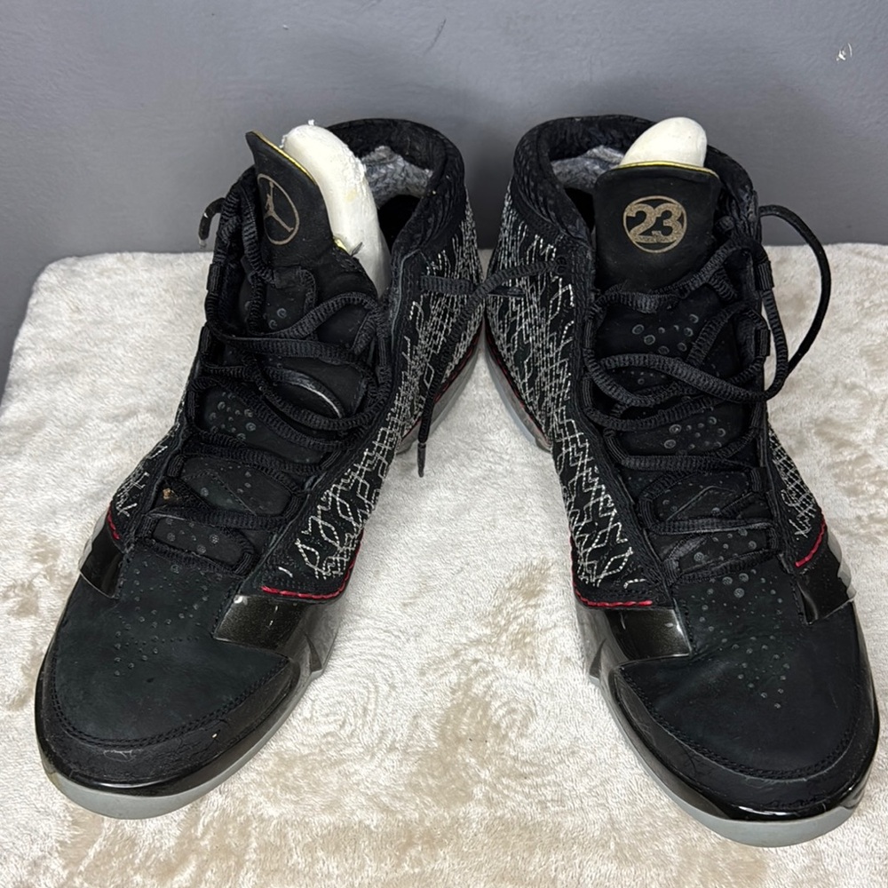Black and White High-Top Sneakers